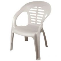 Sillon resina apilable confort blanco - 8305