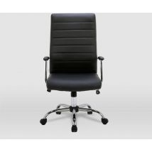 Silla de oficina modelo Patones en color negro