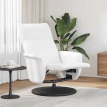 Torana - Sillón reclinable con reposapiés cuero sintético