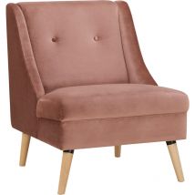 Parumm - Fauteuil Sans Accoudoirs Pärumm Rogar Rose 68x78x84 cm