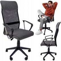 Zoom - Sillón tela gris oscuro