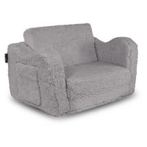 Sillones infantiles Conni, Gris, 60 x 36 cm Plegable, Vicco
