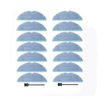 Silrives Lot de 14 pièces Serpillère de Rechange pour Roborock S8/S7/S7 Plus/S7 MaxV/ S7 MaxV Plus/ S7 MaxV Ultra /S7 Pro Ultra