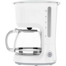Silva Homeline KA 2300 Cafetière blanc Nombre de tasse=10 verseuse en verre