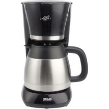 Silva Schneider - Silva Homeline ka-t 4505 sw Cafetière noir, inox Nombre de tasse=10 verseuse thermofuge C004412