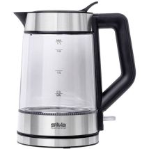 Silva Homeline Kl-g 2007 Bollitore Argento, Nero Capacità Effettiva: 1.7 L