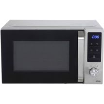 Silva Homeline Mwg-e 20.8 Micro-ondes Noir, Acier Inoxydable 800 W Fonction Grill