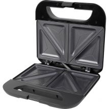 Silva Homeline - st 2000 Machine à croque-monsieur boîtier Cool-Touch, revêtement anti-adhésif, voyant lumineux noir