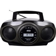 Silva Schneider MPC 17.7 BT Radio-lecteur CD FM CD, AUX, Bluetooth, USB noir, gris S687401