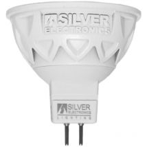 Led pro bulb Silver electronics dichroic 5w=60w - gu10 - 5000k - 38o - 470 lm - lumière blanche - a+