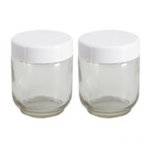 SilverCrest 298515/ZU01 Coppia bicchieri con coperchio originali per yogurtiera IAN 298515 SJB 18 A1