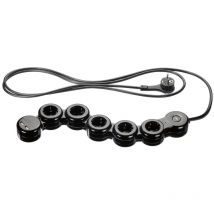 Silvercrest wendige Steckdosenleiste inkl.USB schwarz Verlängerungskabel