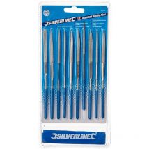 Silverline - Diamond Needle File Set 10pce 633509