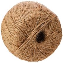 795597 - Gomitolo di spago da giardino, in fibra naturale, 250 m - Silverline