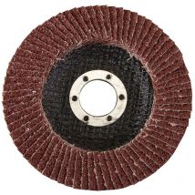 Silverline - Korund-Fächerscheibe 115 mm, 40er-Körnung