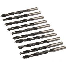 10 x Holzspiralbohrer mit Zentrierspitze 8mm