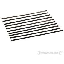 Silverline Scroll Saw Blades 130mm 10pk - 24tpi