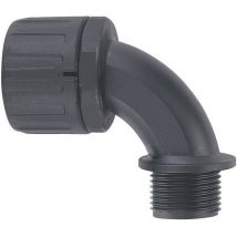 55506535 silvyn FPAG-M25x1,5 90° Schlauchverschraubung Schwarz M25 22.80 mm 90° 1 St. - Lapp
