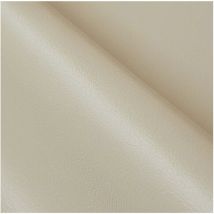 Similicuir Au Mètre H140 Similicuir Tissu d'Ameublement Faux Cuir - Beige