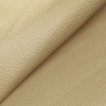 Similicuir Doux Revêtement Coussins Canapés Chaises Hydrofuge Rugueux Beige - 140x80 cm