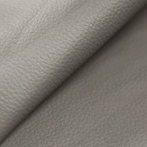 Similicuir Doux Revêtement Coussins Canapés Chaises Hydrofuge Rugueux Gris - 140x380 cm