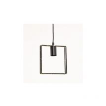 Simla - LSW528.1 - 2 x Square Pendant Lamps metal gold - 20x4.5x22.5CM