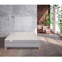 Simmons Bettenset Natur Matratze Und Holzrahmen