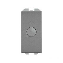 SIMON 270 Interrupteur de store à 3 positions et titane étroit 20001333-096