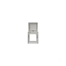 4400092-035 Frame with hinged cover - Gray series 44 aqua - Simon