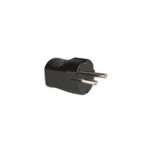 Schwarzer Stecker TT10/16A 250V CL107516 - Simon