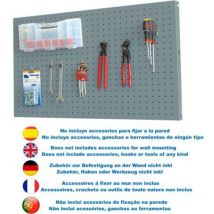 Panel perforado 1500X400MM gris