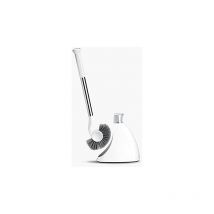 Simplehuman - BT1083 brosse wc, acier inoxydable + plastique blanc