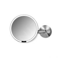 Simplehuman Miroirs cosmétiques - Miroir de maquillage avec éclairage LED, inox mat ST3003