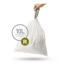 Accessoires - Sacs poubelle 10 l, type r, 20 pièces CW0201 - Simplehuman