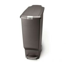 Mülleimern - Abfalleimer Slim 40 l, Grau CW1363 - Simplehuman