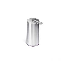 Simplehuman - ST1062 distributeur à capteur de savon moussant rechargeable, acier inoxydable brossé, 295 ml