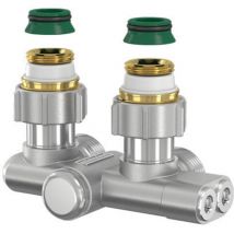 Simplex - Einrohr-Umlenkstück für vertauschten Vor- und Rücklauf 3/4' Eurokonus Eckform F10467