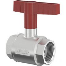 Simplex - Muffen-Kugelhahn pn 16, g ½ Zoll mit verlängertem Flügelgriff