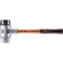 SIMPLEX-Schonhammer, Gummikomposition / TPE-mid mit Aluminiumgehäuse und hochwertigem Holzstiel D=60 mm 3123.060