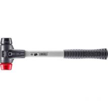 SIMPLEX-Schonhammer, Gummikomposition / Plastik mit verstärktem Tempergussgehäuse und Fiberglasstiel D=30 mm 3726.030