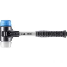 SIMPLEX-Schonhammer, TPE-soft / Superplastik mit verstärktem Tempergussgehäuse und Fiberglasstiel D=50 mm 3717.050