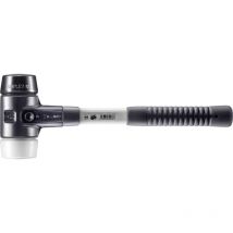 SIMPLEX-Schonhammer, Gummikomposition / Superplastik mit verstärktem Tempergussgehäuse und Fiberglasstiel D=60 mm 3727.060