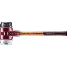 SIMPLEX-Schonhammer, Gummikomposition / Weichmetall mit Tempergussgehäuse und hochwertigem Holzstiel D=80 mm 3029.080