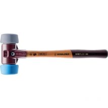 Simplex-schonhammer, 50:40, Tpe-soft / Tpe-mid Mit Tempergussgehäuse Und Hochwertigem Holzstiel D=50 Mm 3013.051