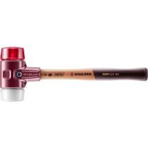 SIMPLEX-Schonhammer, Plastik / Superplastik mit Tempergussgehäuse und hochwertigem Holzstiel D=60 mm 3067.060