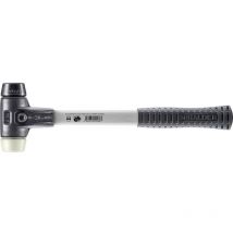 Simplex-schonhammer, Gummikomposition / Nylon Mit Verstärktem Tempergussgehäuse Und Fiberglasstiel D=30 Mm 3728.030