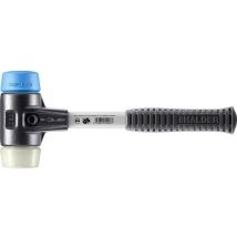 SIMPLEX-Schonhammer, TPE-soft / Nylon mit verstärktem Tempergussgehäuse und Fiberglasstiel D=50 mm 3718.050
