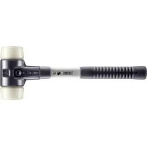 Simplex Schonhammer ø 60 mm Nylon mit verstärkem Tempergussgehäuse und Fiberglasstiel - Halder