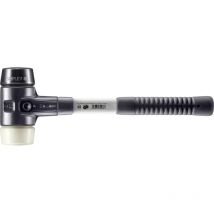 SIMPLEX-Schonhammer, Gummikomposition / Nylon mit verstärktem Tempergussgehäuse und Fiberglasstiel D=60 mm 3728.060
