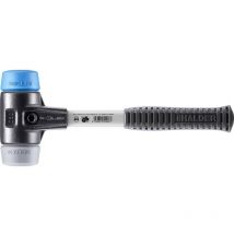 SIMPLEX-Schonhammer, TPE-soft / TPE-mid mit verstärktem Tempergussgehäuse und Fiberglasstiel D=50 mm 3713.050